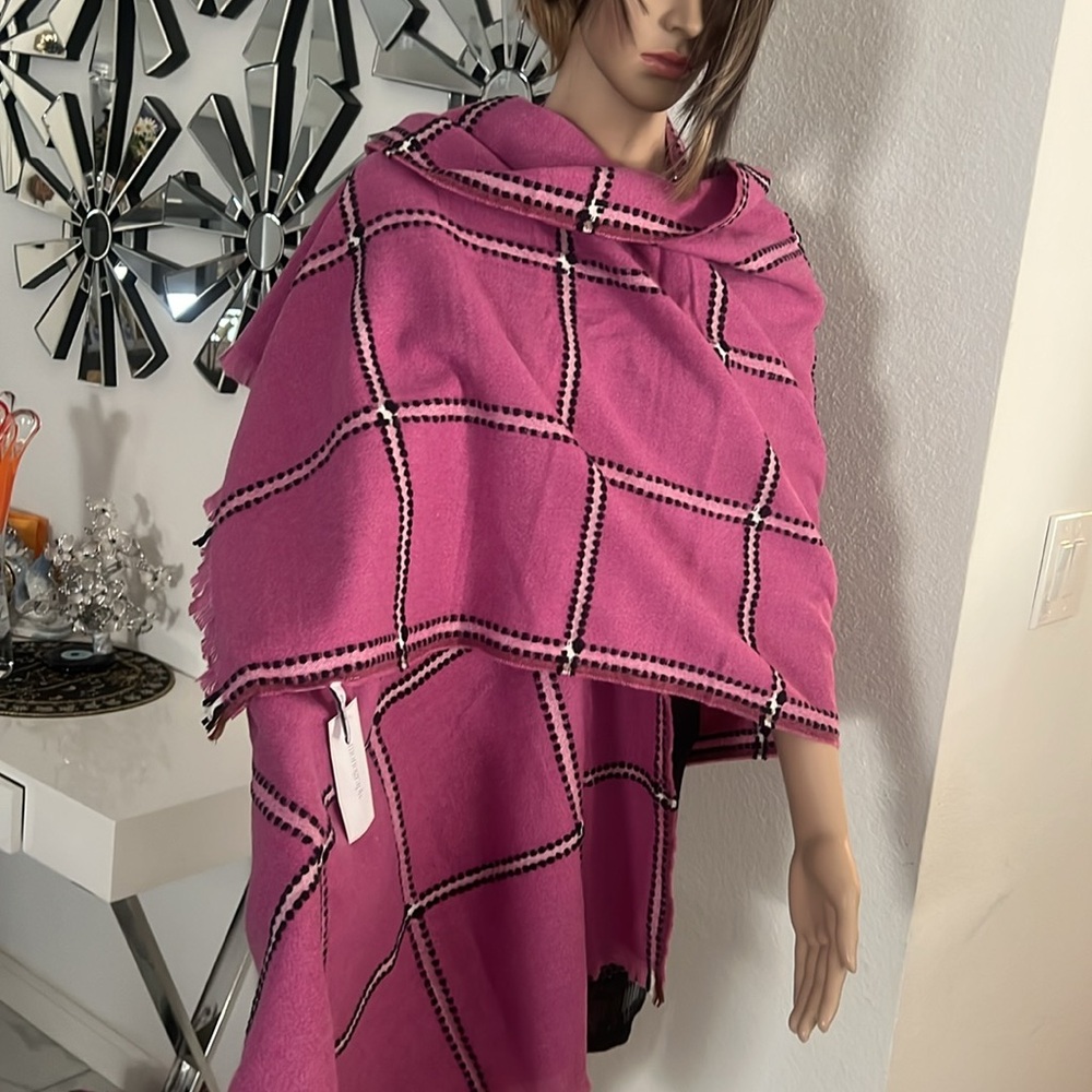NWT (monograph) scarf or can used as shawl 28”X78”